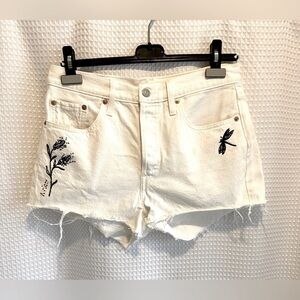 501®‎ ORIGINAL FIT HIGH RISE WOMEN'S SHORTS size 28